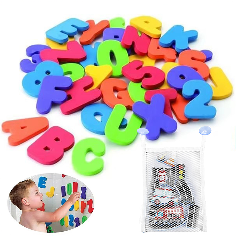 Number Puzzle Foam - Mainan Mandi Anak-anak Mainan Mengambang Menyenangkan