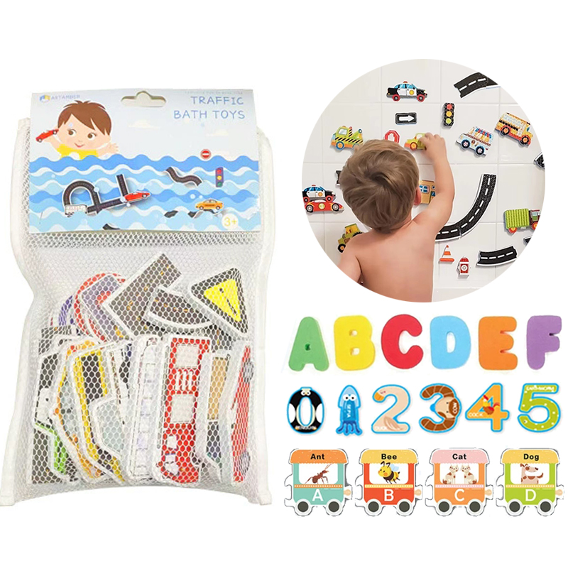 Number Puzzle Foam - Mainan Mandi Bayi Mainan Mandi Puzzle