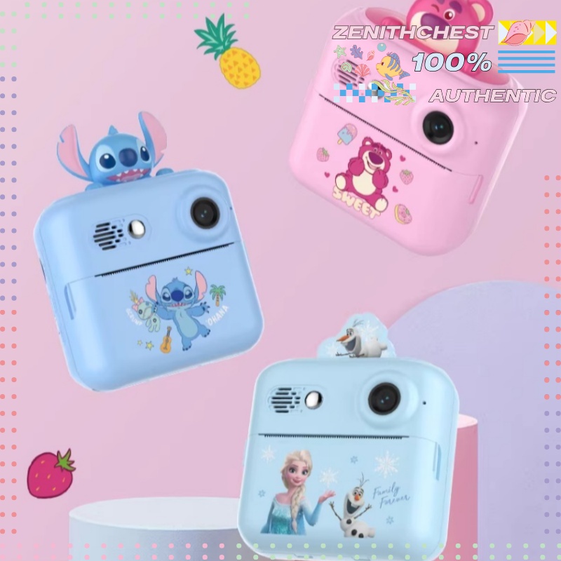 Kids Education In Japan - Mainan Kamera Disney Elsa Stitch /