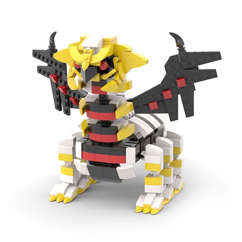 Kids Education In Japan - Tokoh Anime Giratina Model Blok Bangunan
