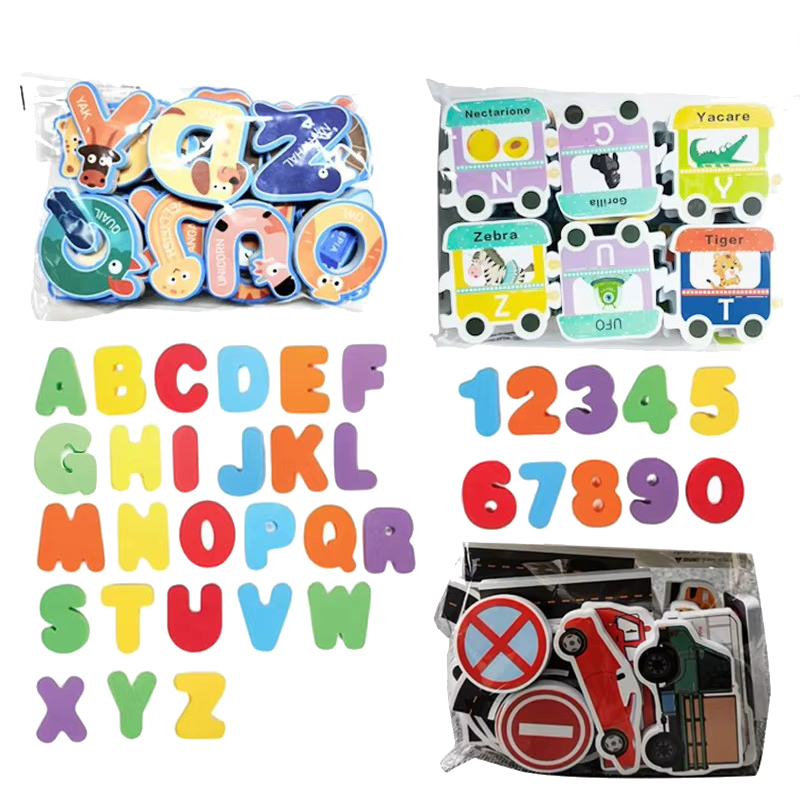 Number Puzzle Foam - Mainan Mandi Bayi Mainan Mandi Puzzle