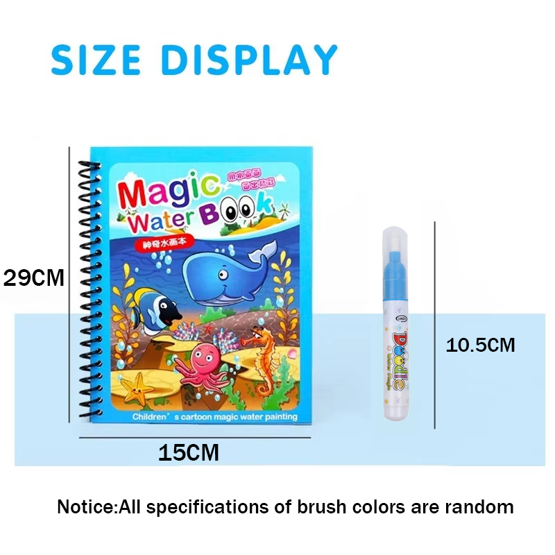 Buku Lukis Air Ajaib, Buku Mew - Kids Education Laptop ulasan dan harga