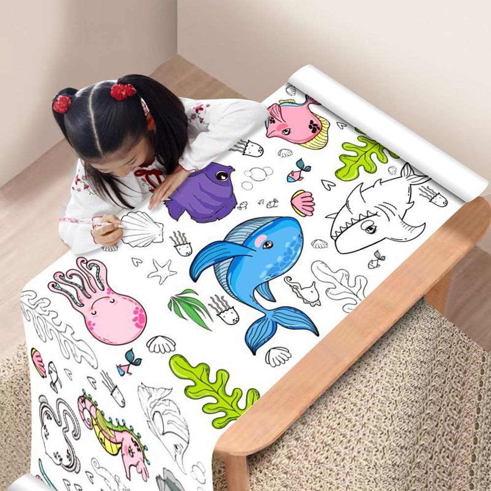 Stiker Dinding Gulungan Grafit - Kids Education Laptop ulasan dan harga