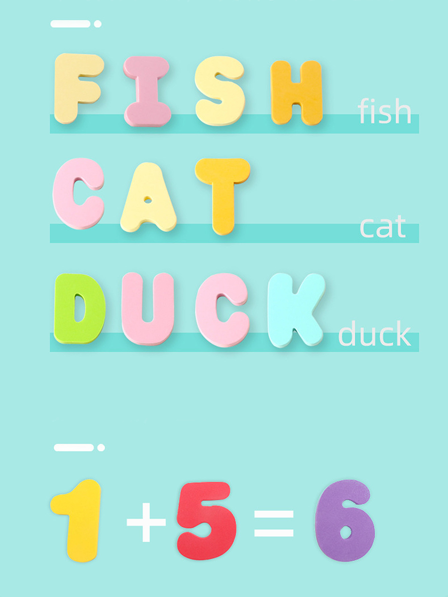Mainan Mandi Anak-anak Busa Ma - Number Puzzle Foam ulasan dan harga