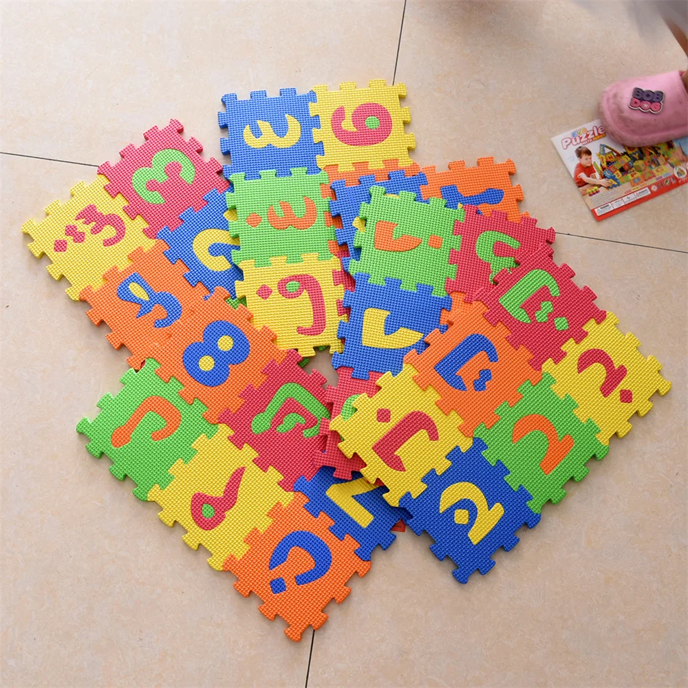 Tikar Bermain Busa Anak-anak A - Number Puzzle Foam ulasan dan harga