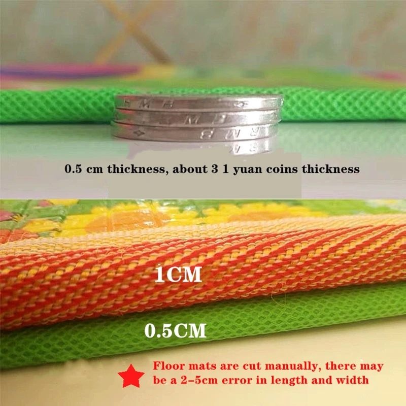 Matras Main Bayi Motif Kartun  - Kids Education Rug ulasan dan harga