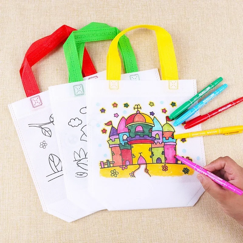 1-10pcs Set Tas DIY Graffiti d - Kids Education Laptop ulasan dan harga