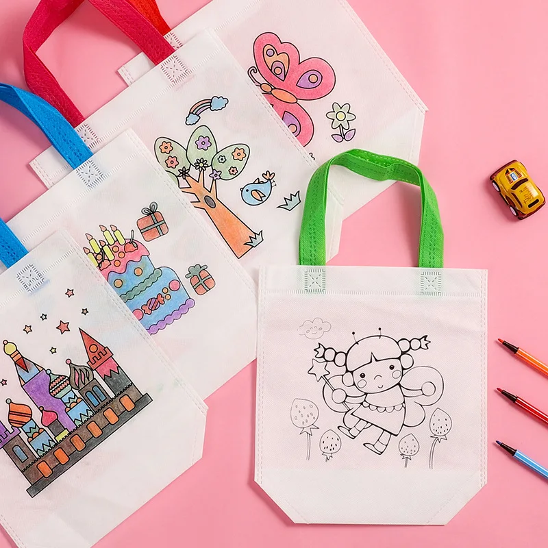 1-10pcs Set Tas DIY Graffiti d - Kids Education Laptop ulasan dan harga