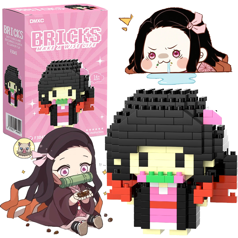 Figur Blok Mikro Anime Demon S - Kids Education In Japan ulasan dan harga
