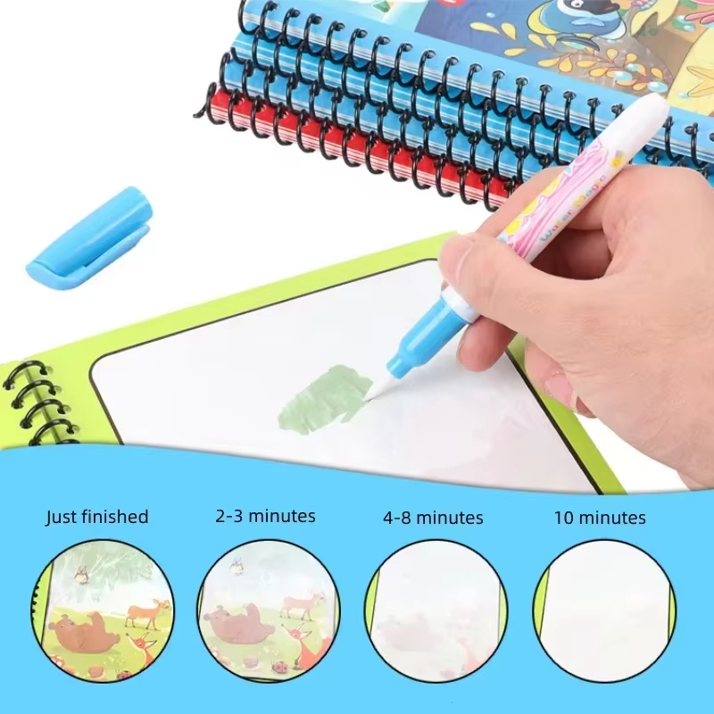 1 Buah Buku Gambar Air Ajaib A - Kids Education Laptop ulasan dan harga