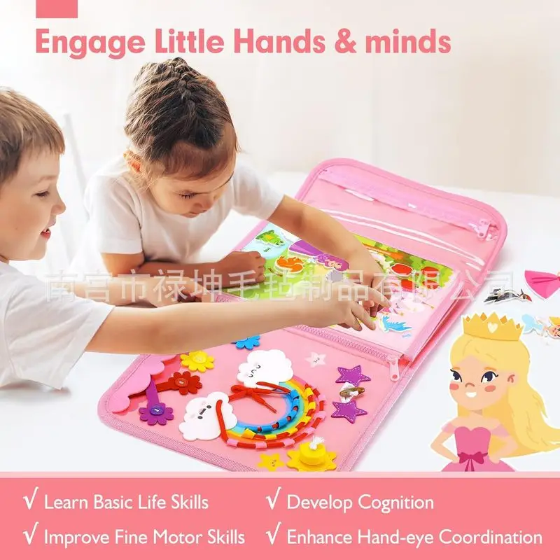 Papan Aktivitas Montessori Put - Kids Early Education Books ulasan dan harga