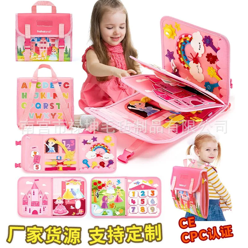 Papan Aktivitas Montessori Put - Kids Early Education Books ulasan dan harga
