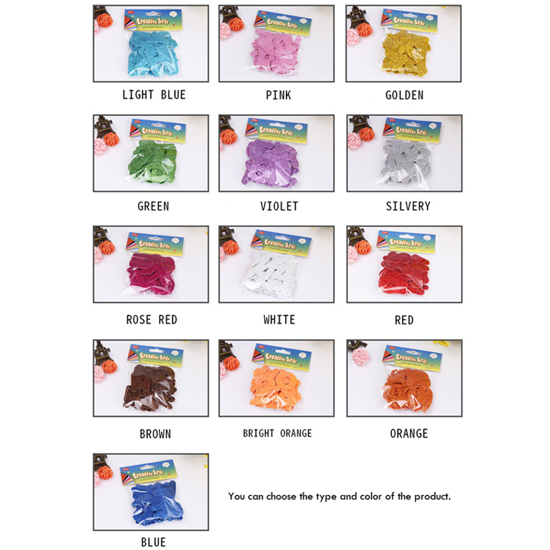 Kartun Berkilauan Efek DIY Sti - Number Puzzle Foam ulasan dan harga