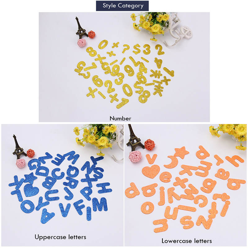 Kartun Berkilauan Efek DIY Sti - Number Puzzle Foam ulasan dan harga