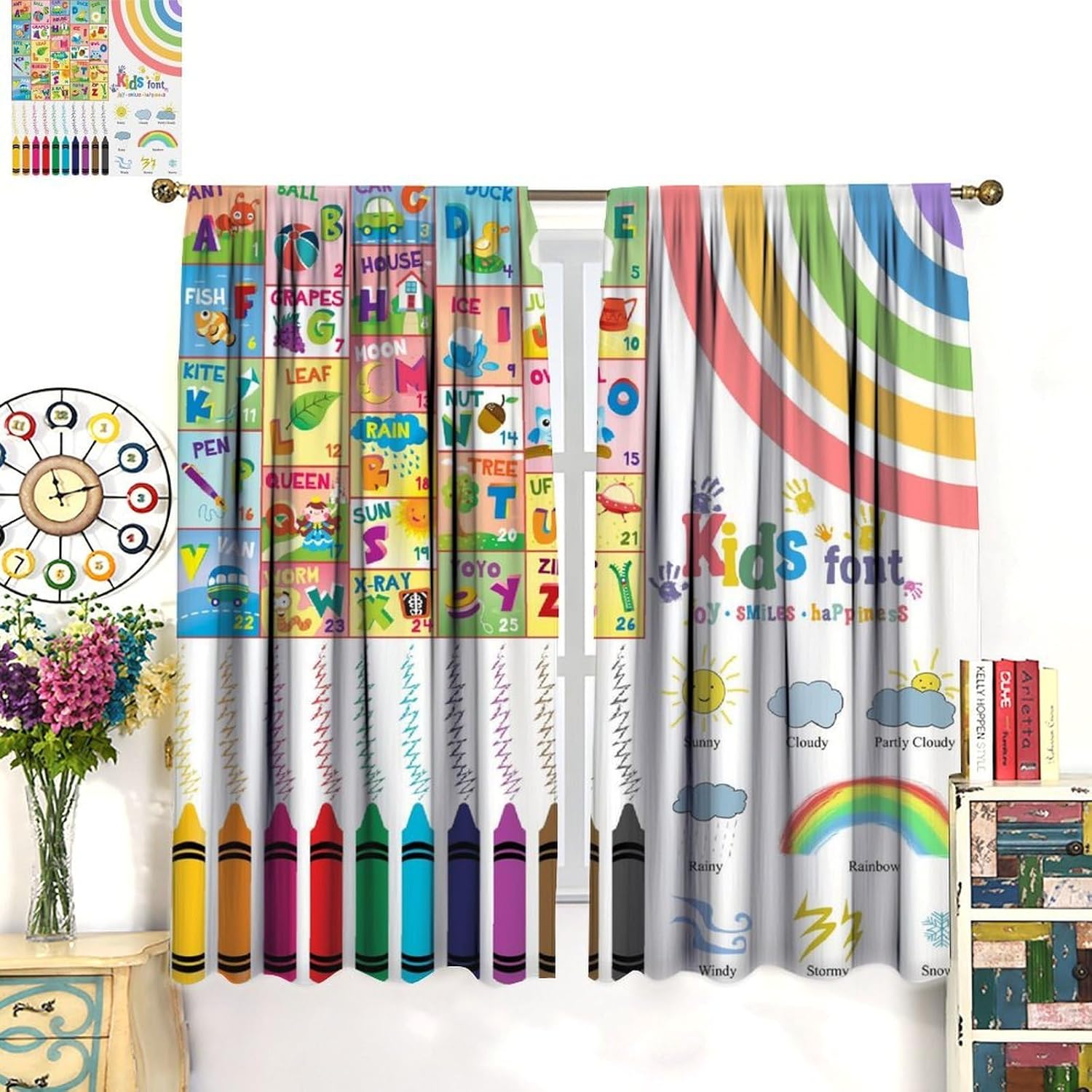 Gorden Anak Motif Alfabet, Tir - Kids Education In Japan ulasan dan harga